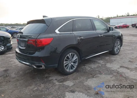 2017 Acura Mdx Technology Entertainment Pkgs from USA, damaged, VIN 5FRYD3H7XHB006961